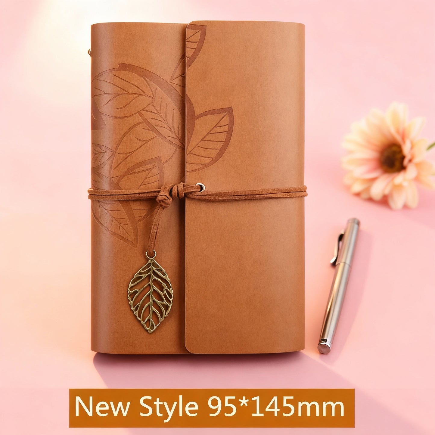 Retro Spiral Notebook Diary Notepad Vintage Pirate Anchors PU Leather Note Book Replaceable Stationery Gift Traveler Journal
