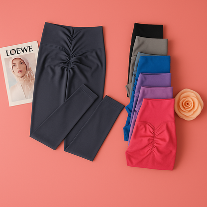 High-End Yoga Pants Women Fitness Leggings High Elastic Sports Pants Push up Tights Running Leggings Breathable Gym Leggings