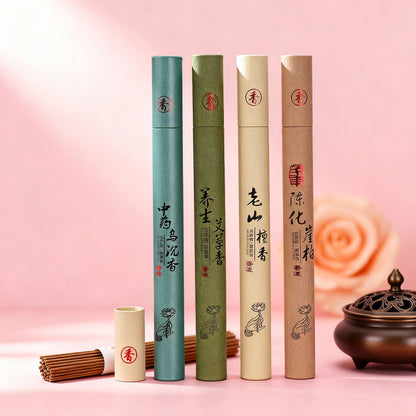40 Sticks Natural Sandalwood Incense Sleep Chinese Home Incense Sticks Aromatherapy Room Fragrance Buddhist Supplies