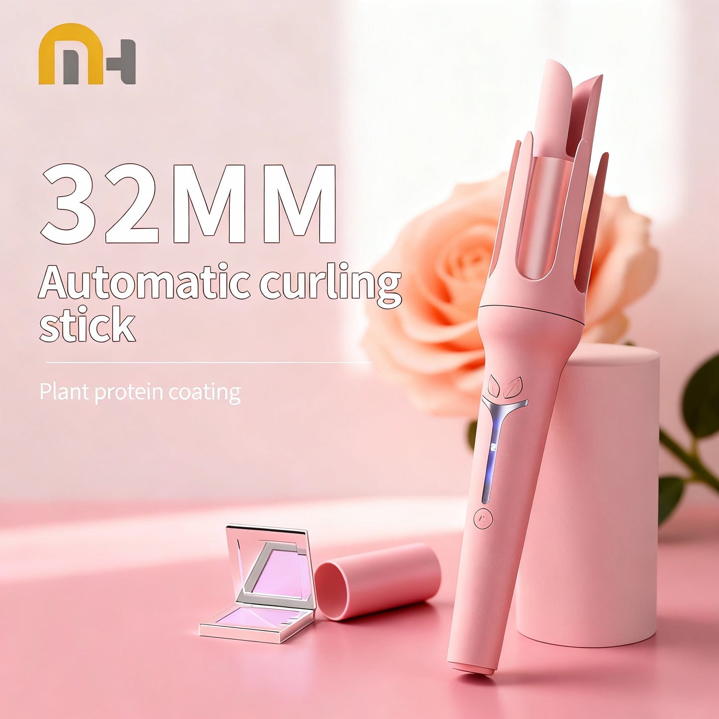 Automatic Curling Iron 32 Mm Big Roll Anion Ceramic Hair Curler 4-Speed Adjustable Fast Heating Fashion Styling Tools