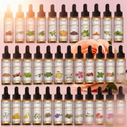 10Ml Pure Essential Oil Peppermint Palo Santo Bergamot Eucalyptus Lavender Cinnamon Cedarwood Aromatherapy Essential Oils