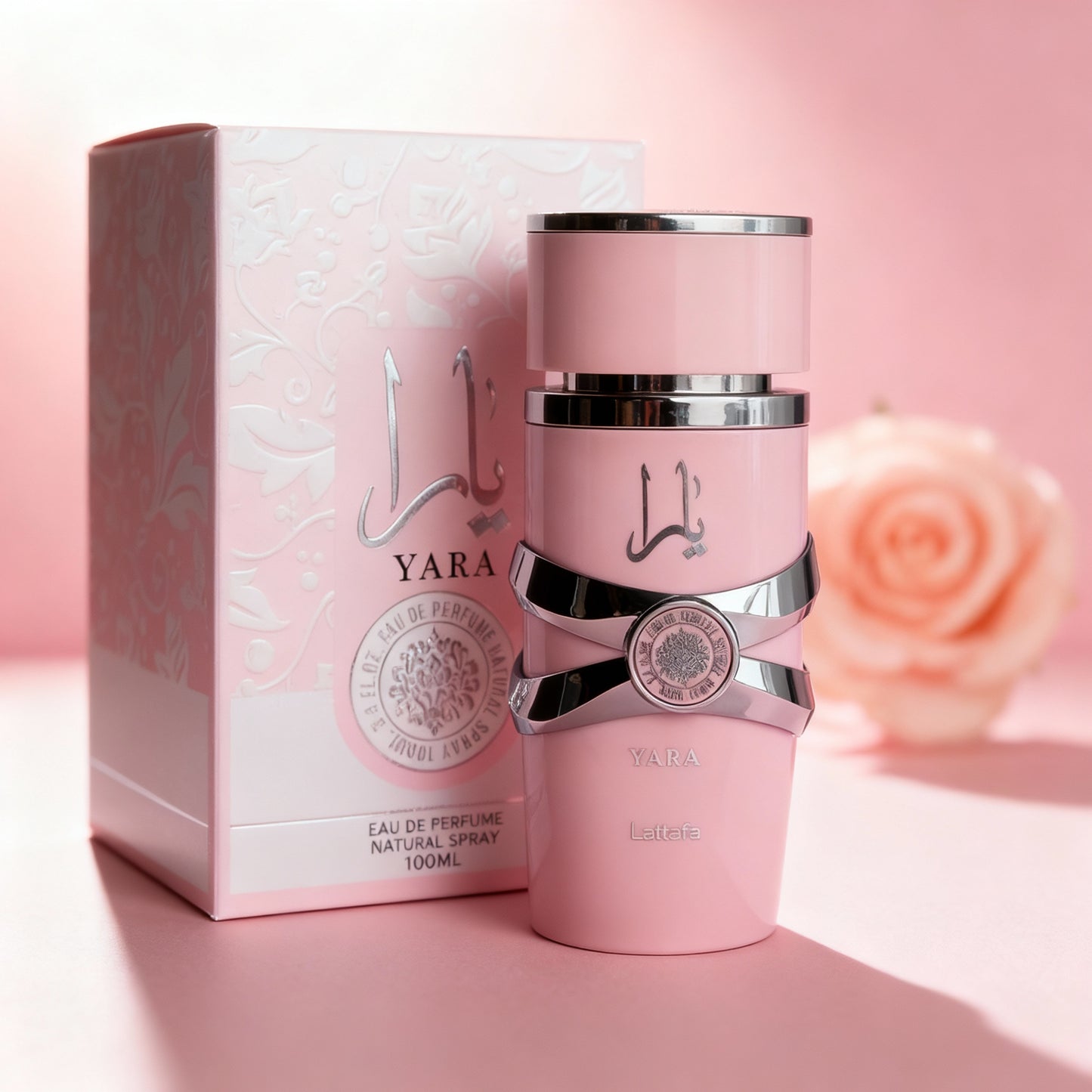 Yara Vanilla Gourmand Fruity Floral Eau De Parfum Long-Lasting Fragrance for Women 3.40 Ounce 100 Ml