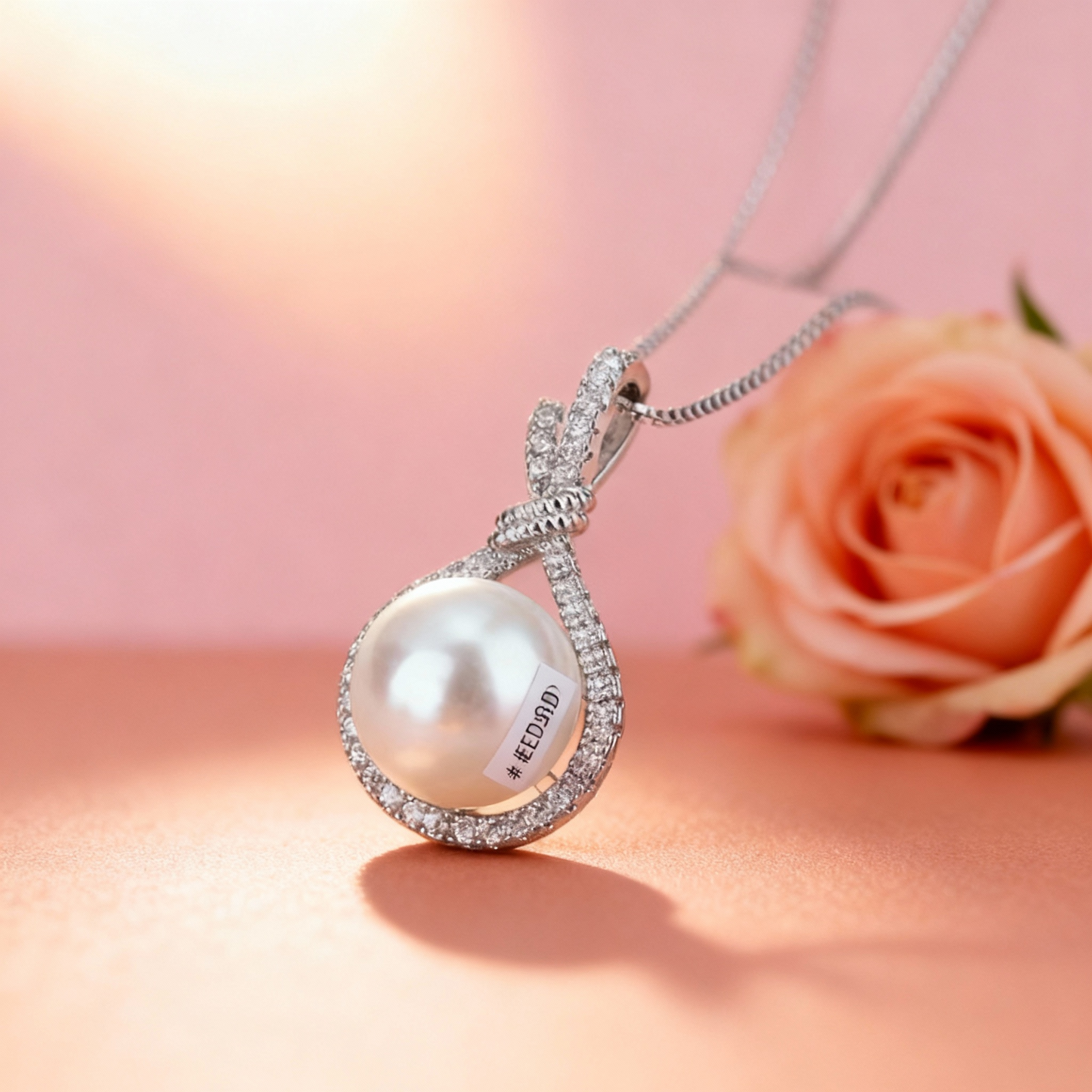 925 Sterling Silver Pearl Pendant Necklace for Women Novel Design Bridal Wedding Accessories Party Gift Hot Trendy Jewelry
