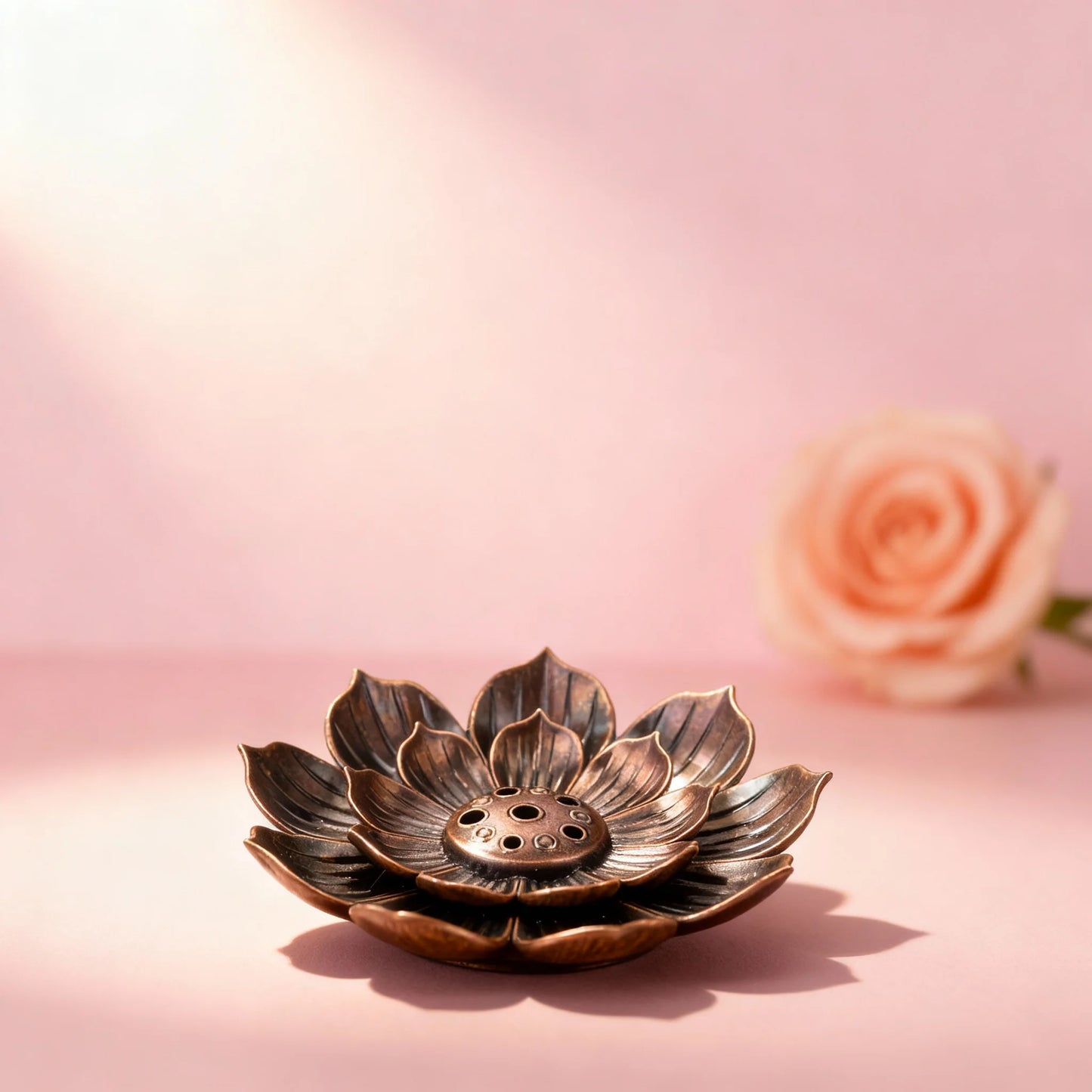 1PC New High Quality Aluminium Alloy Incense Burner Stick Holder Plate Burner Plate Buddhism Coil Lotus Censer