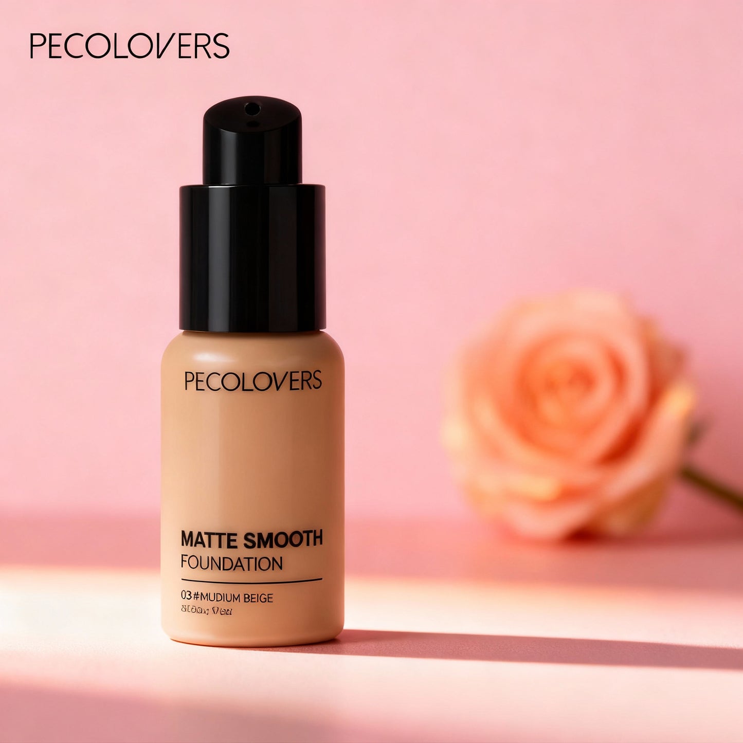 Matte Finish Liquid Foundation - Oil-Control, Waterproof, Full Coverage Concealer for All Skin Tones
