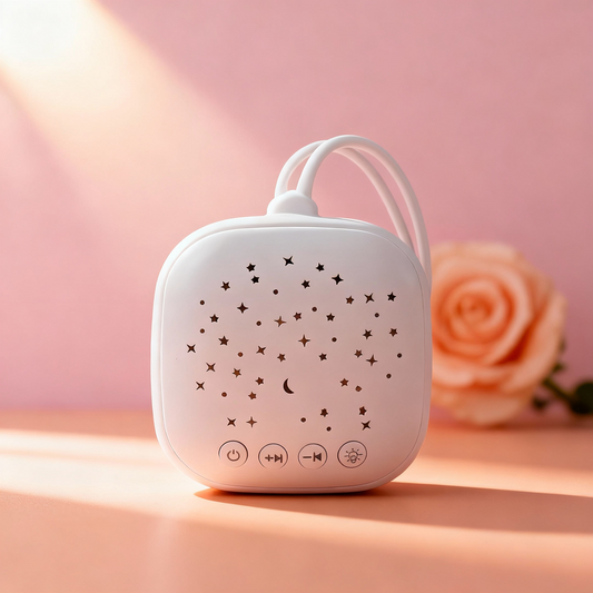 6/10/20Songs White Noise Sound Machine Portable Baby Sleepmachine Soothing Sounds Volume Adjustable Builtin Rechargeable Battery