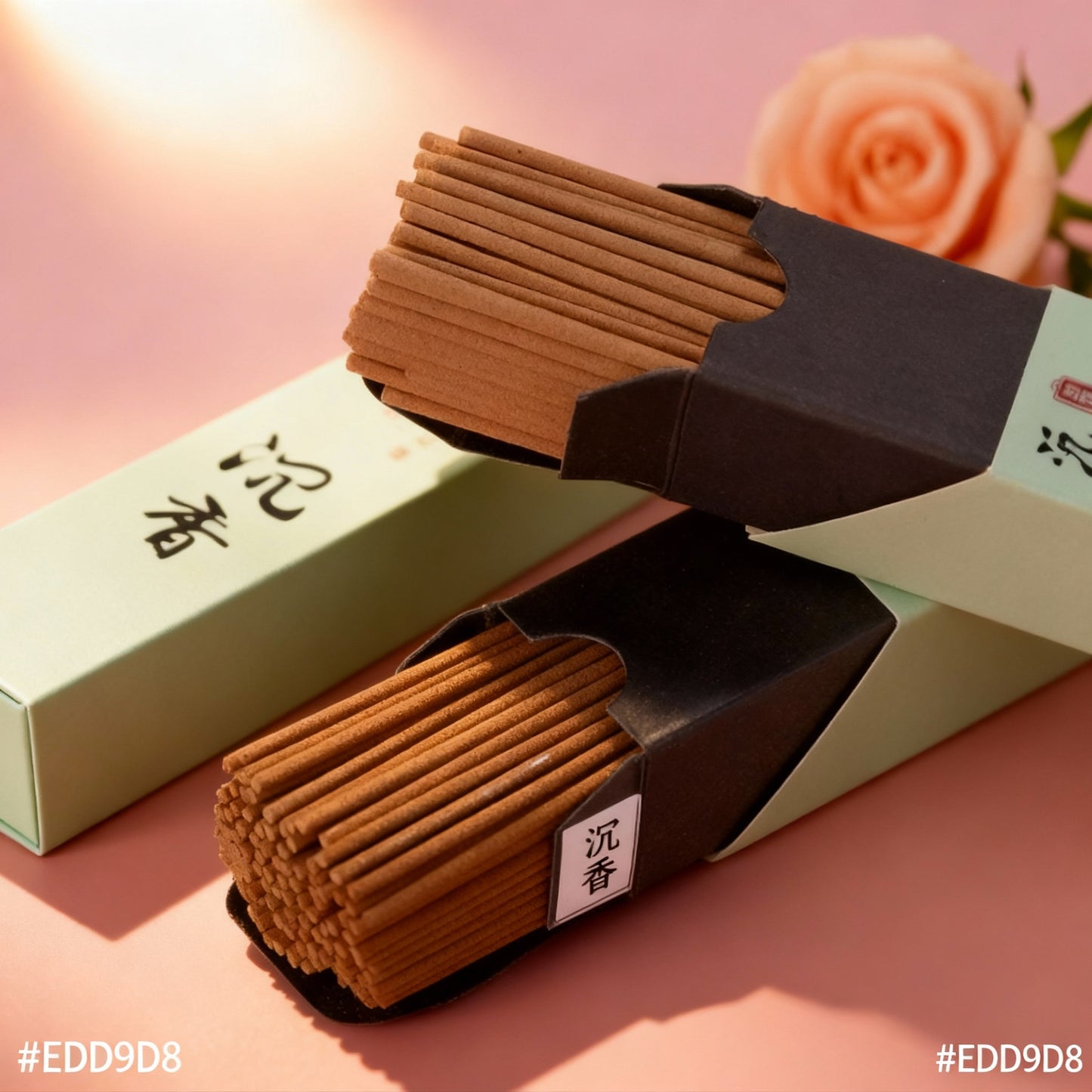 120Pcs/Box Natural Incense Sticks Sandalwood Agilawood Air Fragrance for Aromatherapy Yoga Meditation Odour Removal Refreshing