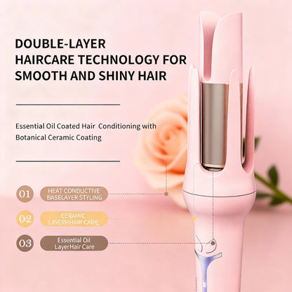 Automatic Curling Iron 32 Mm Big Roll Anion Ceramic Hair Curler 4-Speed Adjustable Fast Heating Fashion Styling Tools