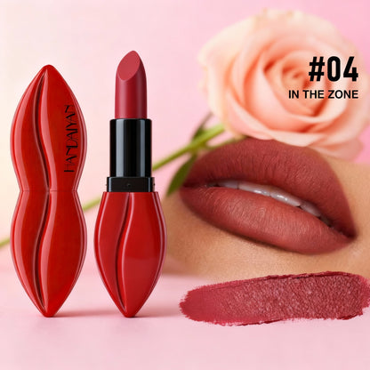 2-Piece Matte Liquid Lipstick Gift Set - Waterproof and Transfer-Proof, 24-Hour Color Payoff, Perfect for Dates and Weddings