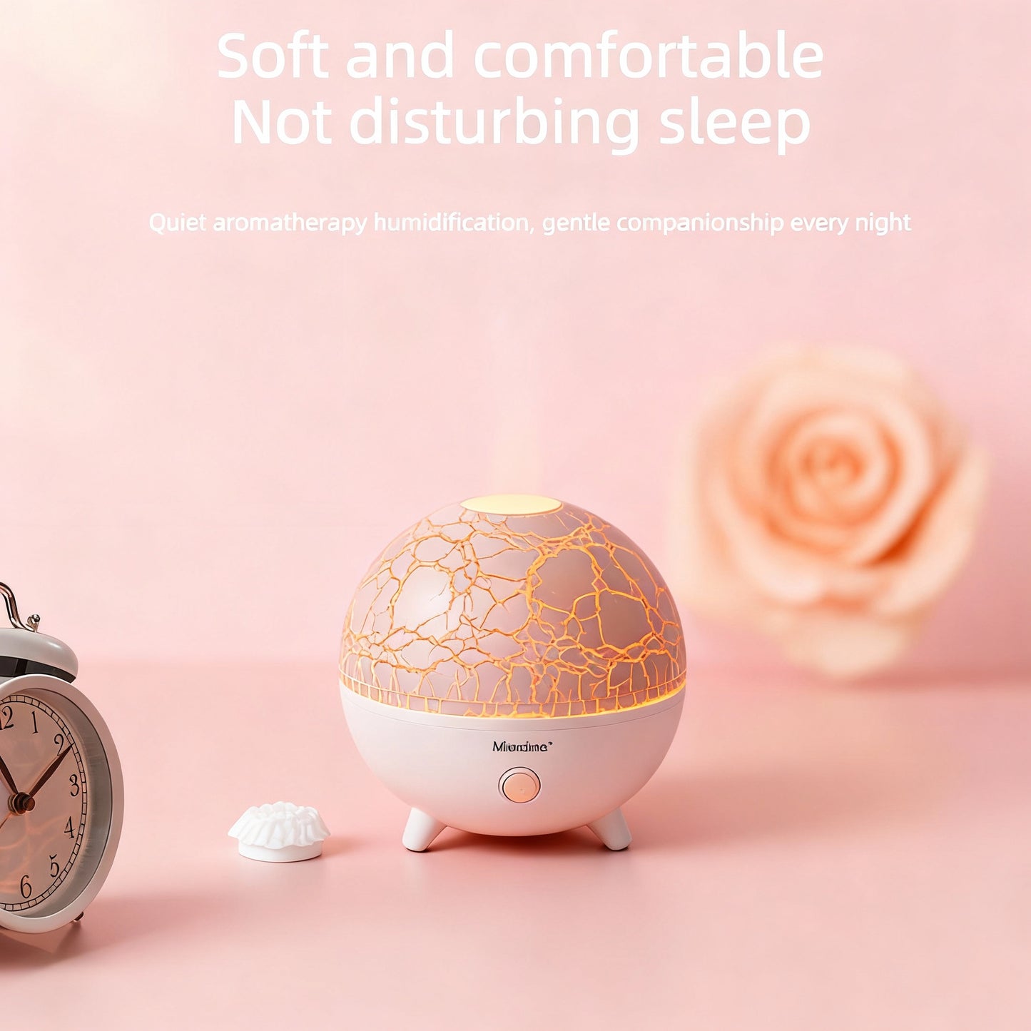 New Creative Ultrasonic Planet Aromatherapy Air Humidifier 200ML USB Spray Fragrance Essential Oil Diffuser Colorful Crack Flame