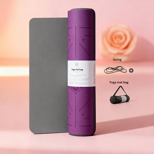 Tpegoyamat Non-Slip, Pilates Mat, Environmentally Friendly, Tear Resistant Thick Yoga Mat, Suitable for Family Exercise Mat