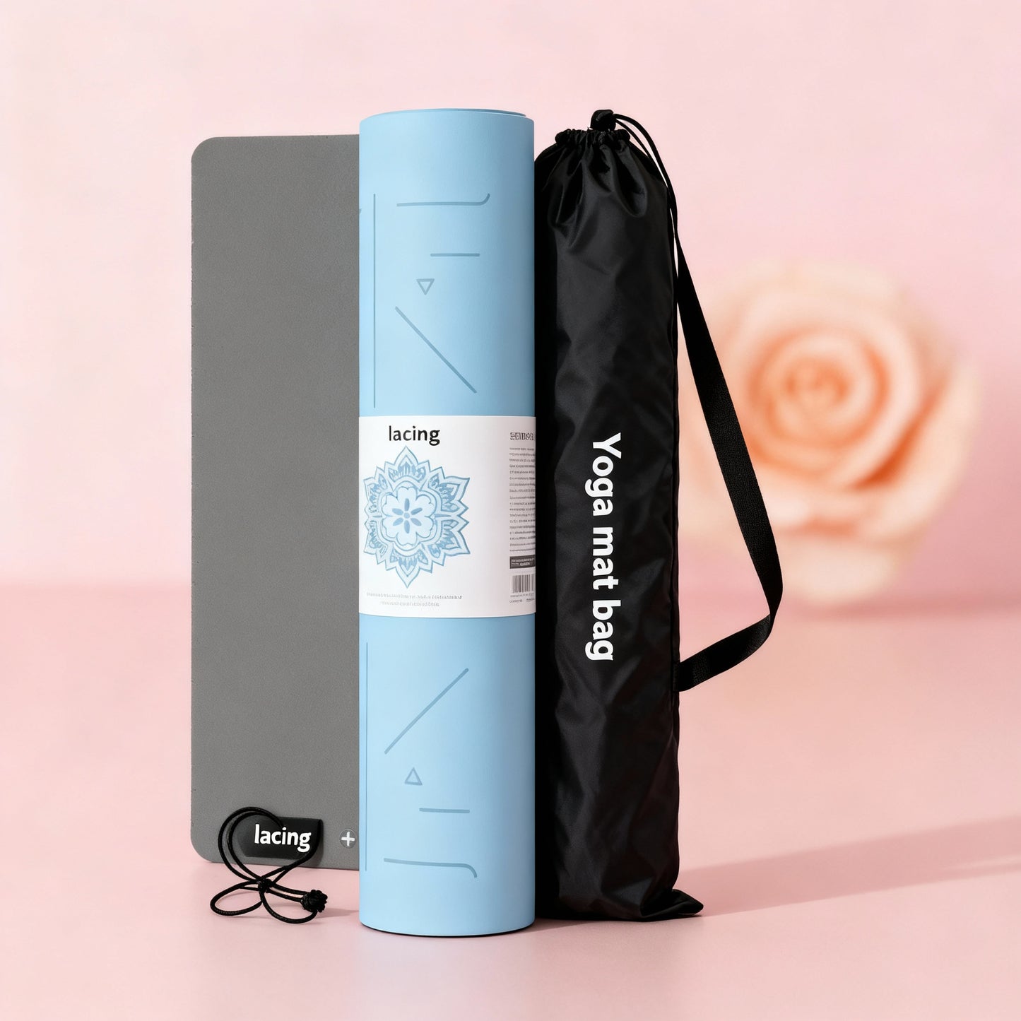 Tpegoyamat Non-Slip, Pilates Mat, Environmentally Friendly, Tear Resistant Thick Yoga Mat, Suitable for Family Exercise Mat