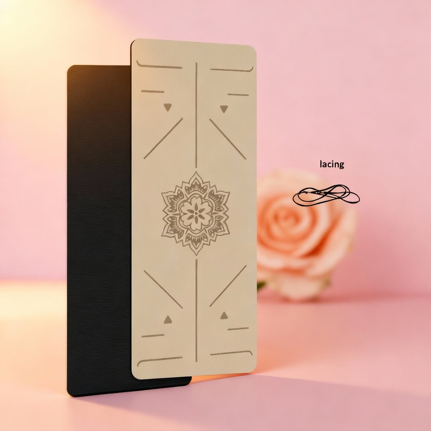 Tpegoyamat Non-Slip, Pilates Mat, Environmentally Friendly, Tear Resistant Thick Yoga Mat, Suitable for Family Exercise Mat