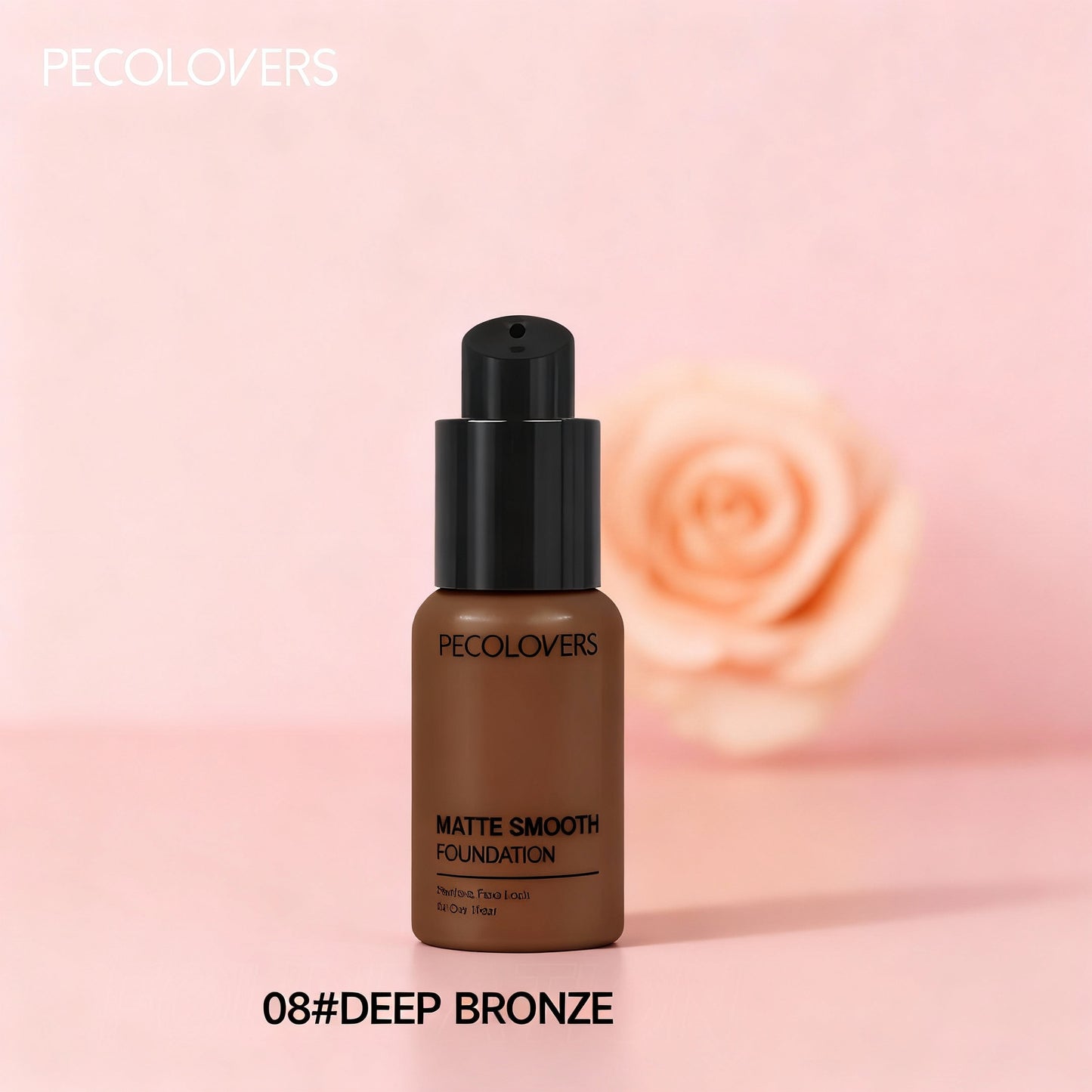 Matte Finish Liquid Foundation - Oil-Control, Waterproof, Full Coverage Concealer for All Skin Tones