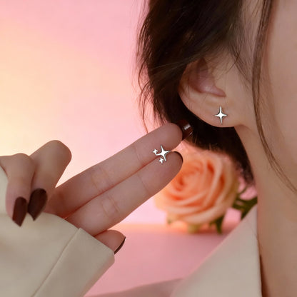 Stainless Steel Smooth Metal Chunky Hoop Earrings for Women Fashion round Circle Hoops Statement Earrings Trendy Jewelry