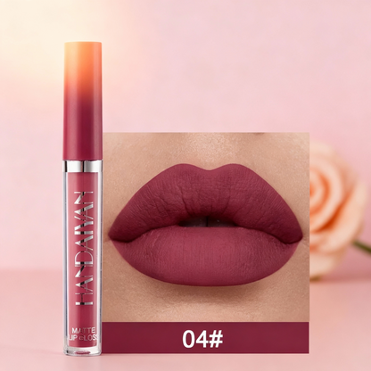 Gift 6Pc/Set Matte Velvet Lip Gloss Waterproof Long-Lasting Liquid Lipstick Cosmetic Beauty Keep 24 Hours Makeup