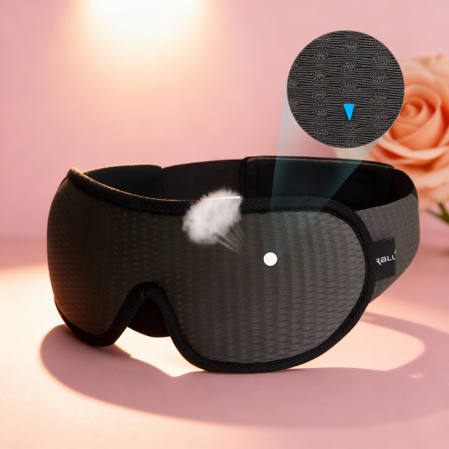3D Sleeping Mask Block Out Light Soft Padded Sleep Mask for Eyes Slaapmasker Eye Shade Blindfold Sleeping Aid Face Mask Eyepatch
