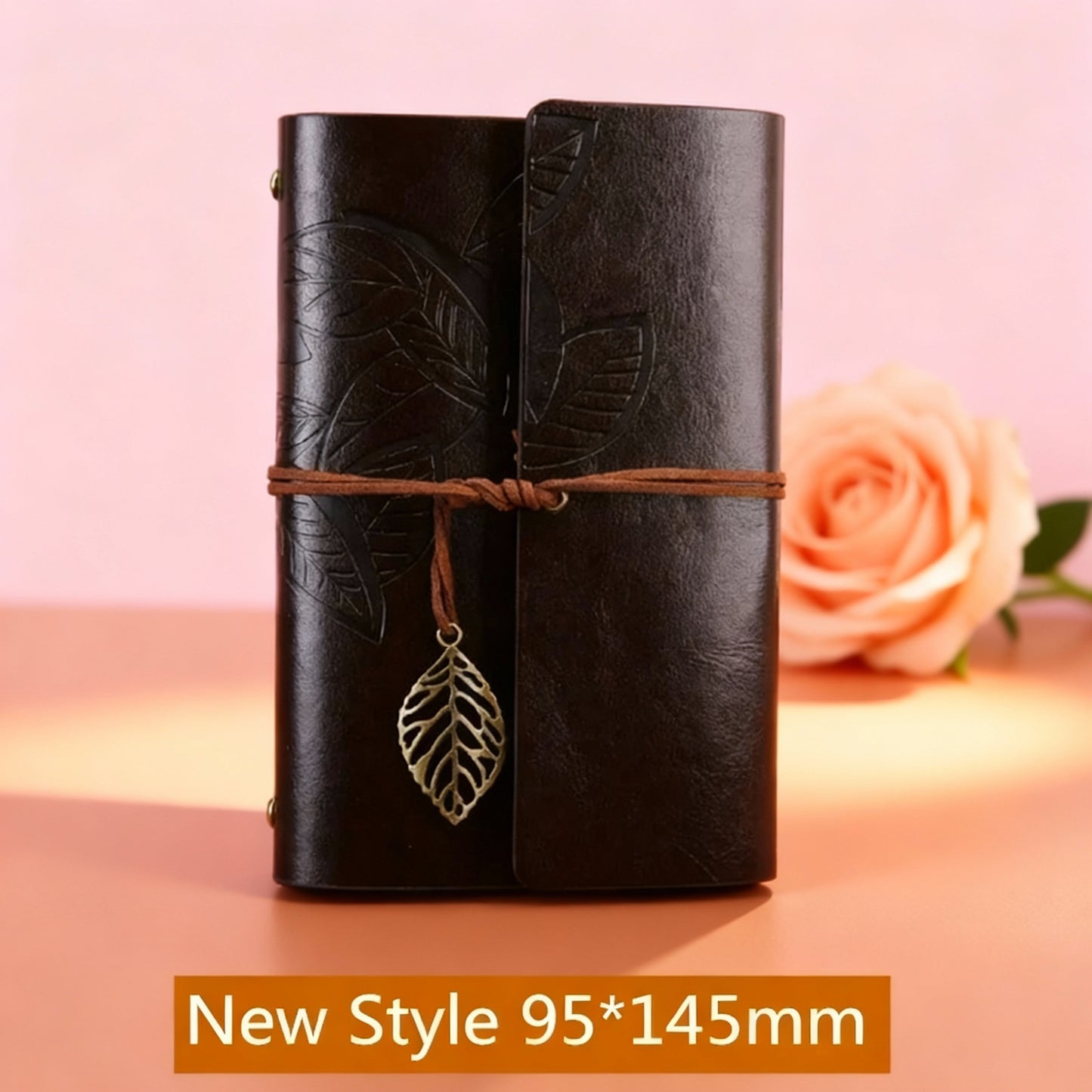 Retro Spiral Notebook Diary Notepad Vintage Pirate Anchors PU Leather Note Book Replaceable Stationery Gift Traveler Journal