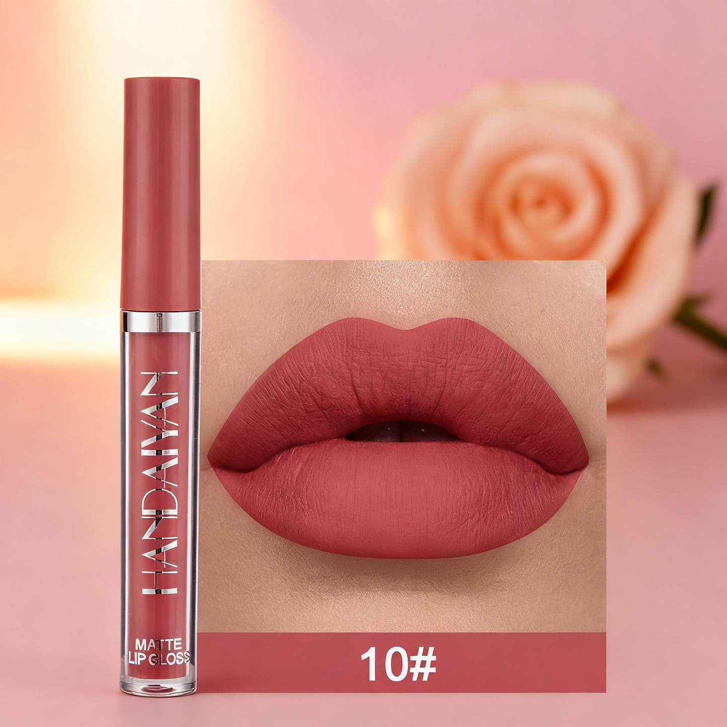Gift 6Pc/Set Matte Velvet Lip Gloss Waterproof Long-Lasting Liquid Lipstick Cosmetic Beauty Keep 24 Hours Makeup